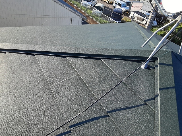 工事完了　アンテナ付近